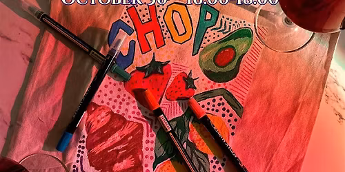 Calm and Creative: Tote bag painting