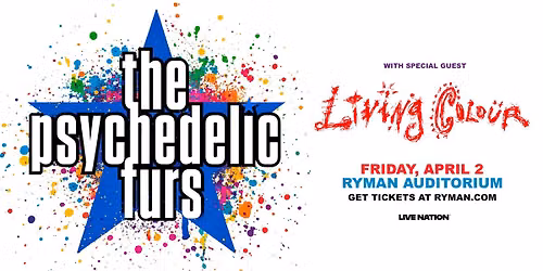 The Psychedelic Furs | Ryman Auditorium