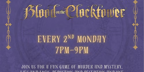 Murder Mystery Mondays
