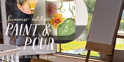 Candle painting & Making Workshop at Holden Clough