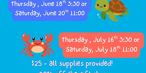Summer Paint Party for KIDS - July