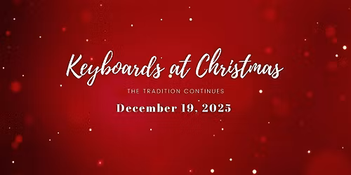 Keyboards at Christmas 2025