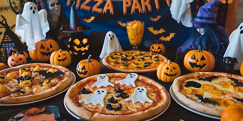 FREE   Halloween Pizza Party @ Safe Pathways (Bronx)