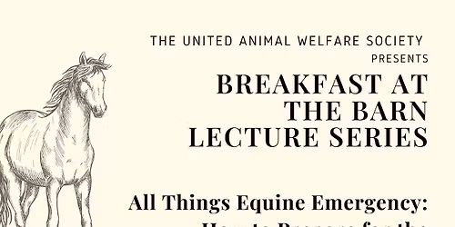 Breakfast at the Barn lecture series