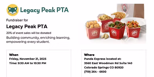 Panda Express Dining Event