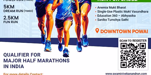 Swami Vivekanand Run - 14th Edition - Hiranandani Powai - Mumbai
