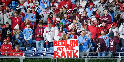 Parking Arizona Diamondbacks at Philadelphia Phillies