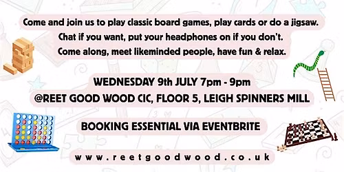 Games Night Social for Neurodivergent Adults
