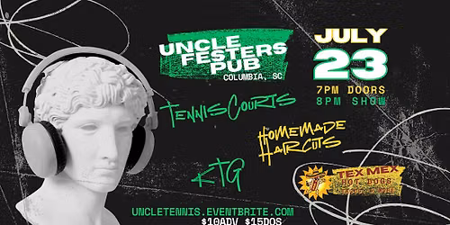 Uncle Festers | Homemade Haircuts, KTG, & Tennis Courts