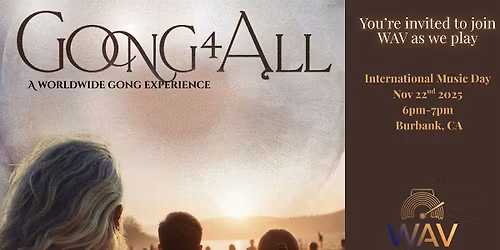 Gong4All: A Worldwide Gong Event on International Music Day