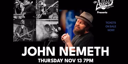 John Nemeth in Concert at The Alley