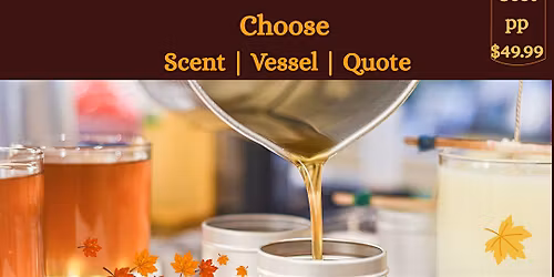Fall Candle Making Event