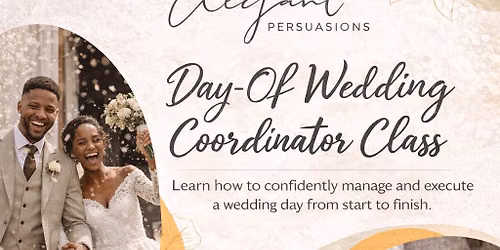 Day-of Wedding Coordinator Experience 