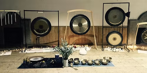 GongBath\/ Sound Meditation December 6th Saturday evening 2025