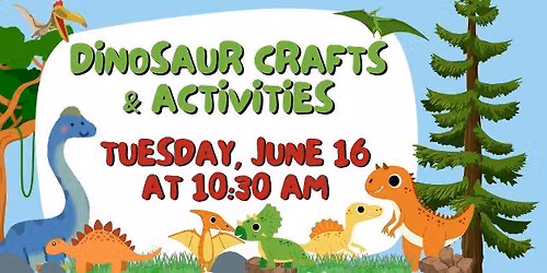 Dinosaur Crafts & Activities