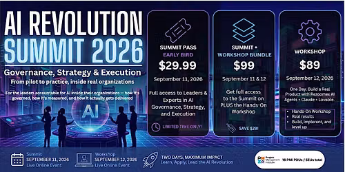 AI Revolution: Governance, Strategy & Execution.