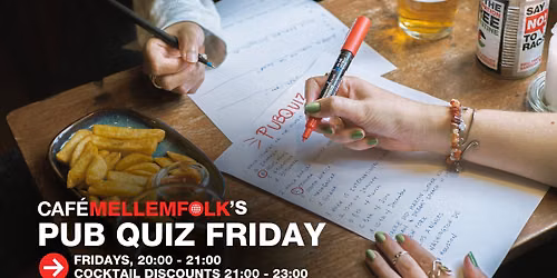 Pub Quiz Friday