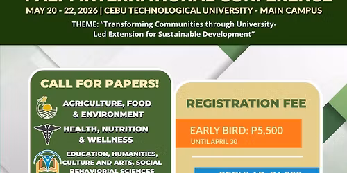 Call for Papers | 2026 PAEPI International Extension Conference