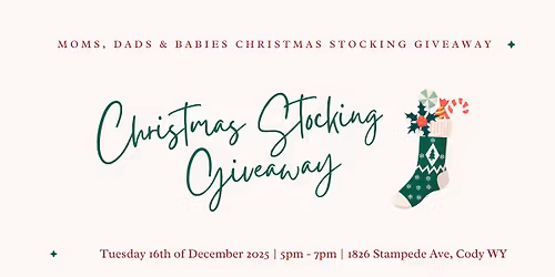 Moms, Dads and Babies Christmas Stocking Giveaway - Cody