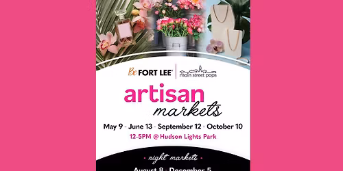 Fort Lee Artisan Market Series 2026