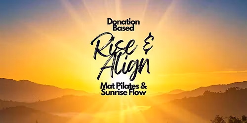 Rise & Align: Sunrise Community Flow