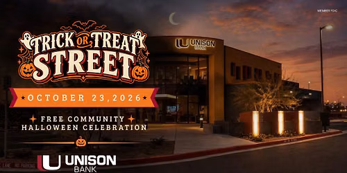 Trick or Treat Street at Unison Bank