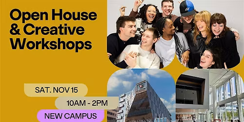 Open House & Creative Workshops