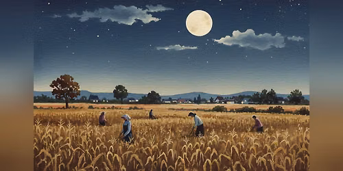 September Red Tent - Full Harvest Moon