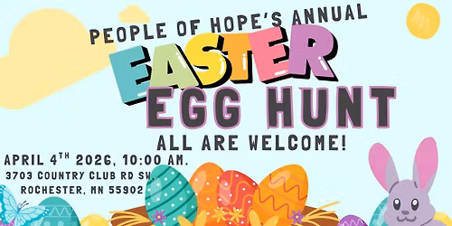 People of Hope's Annual Easter Egg Hunt! \ud83d\udc23 