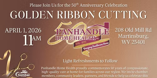 Panhandle Home Health 50th Anniversary Ribbon Cutting