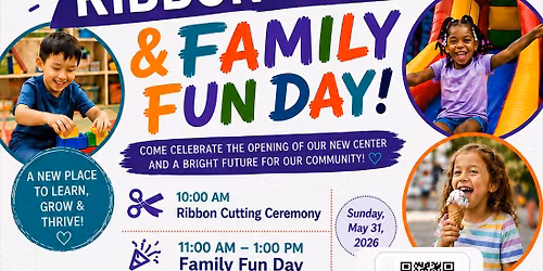 Ribbon Cutting Event and Family Fun Day
