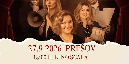 Pre\u0161ov (kom\u00e9dia) ZAJTRA JE PREMI\u00c9RA