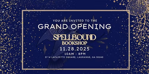 Spellbound Bookshop Grand Opening!