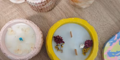 \u2728Eco friendly resin+aroma candle workshop\u2728Cr\u0435ate your candle with soul