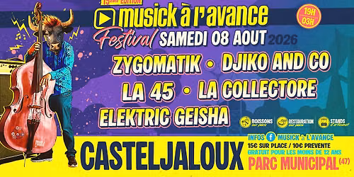 15 \u00e8me Festival de Musiques Actuelles Musick \u00e0 l;Avance