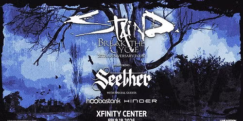 Staind: Break The Cycle 25th Anniversary Tour