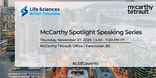 McCarthy Spotlight Speaking Series