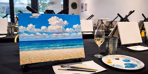 Paint & Sip in Eugene, Oregon \u201cPerfect Beach Day\u201d
