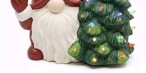 Roca\u2019s Barboursville, WV Ceramic Gnome n Tree or Gnome n Mushroom