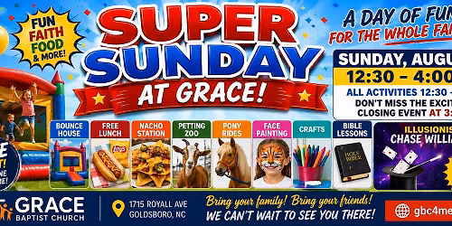 Super Sunday at Grace!