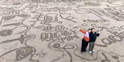 Community Art Making on the Beach - Let's Make Monumental Art Together!