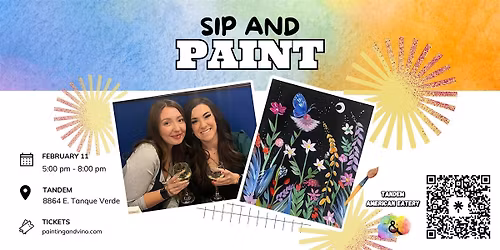 Moonlit Meadow Paint and Sip + Wine Specials
