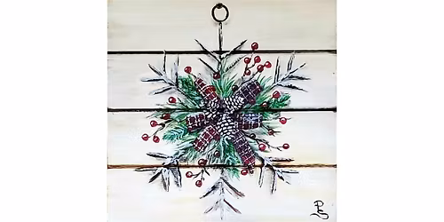 Ancestry Cellars, Woodinville - "Snowflake on Wood Plaque"
