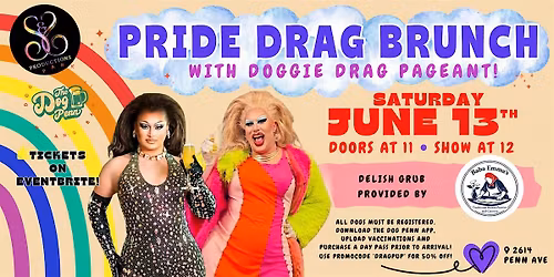 PRIDE DRAG BRUNCH AT THE DOG PENN - JUNE