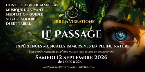 Le Passage - Expériences musicales immersives en pleine nature