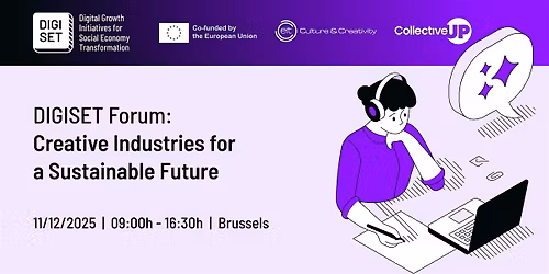 DIGISET Forum: Creative industries for a sustainable future