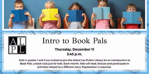 Intro to Book Pals