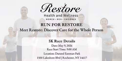 Run for Restore 5K