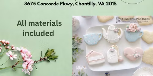Spring Tea Cookie Decorating Class