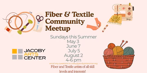 Fiber and Textile Community Meetups